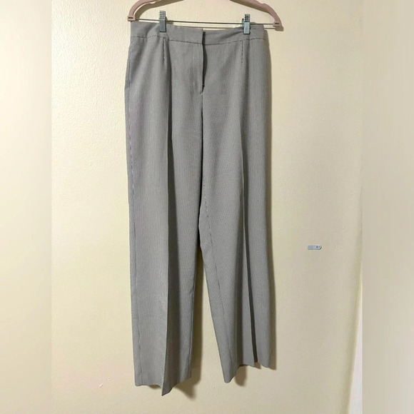 Vintage Evan Picone black and white pin stripped suit pants size 4 workwear - Picture 1 of 5